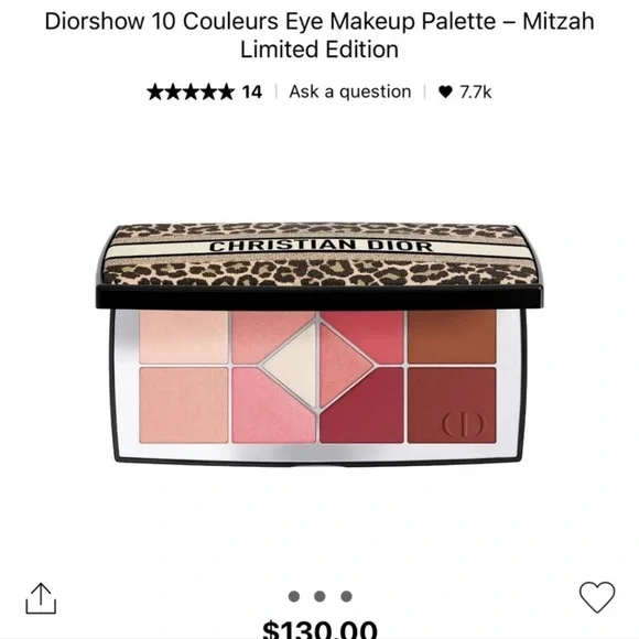 DiorShow 10 Couleurs Mitzah LTD Edition